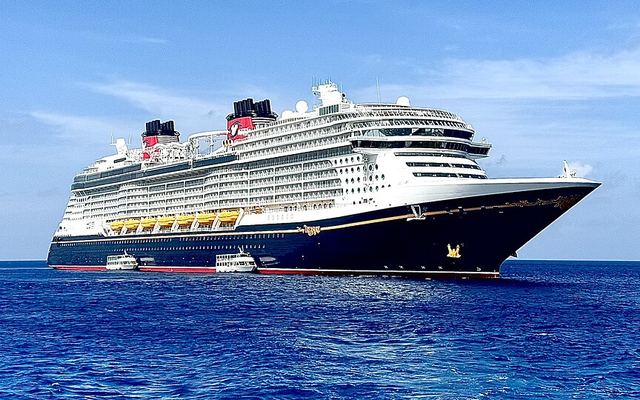 Disney Treasure at sea